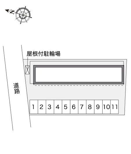 ★手数料０円★掛川市大池　月極駐車場（LP）